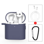 3 pezzi per Xiaomi Air 3 in 1 custodia protettiva in silicone per auricolari + corda anti-smarrimento + set di ganci
