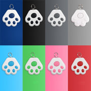 2 PCS HYC-09 Dog Paw Bluetooth Dispositivo anti-smarrimento Pet Tracking Locator Portachiavi Ricerca intelligente Allarme bidirezionale, Dog Paw Black, Dog Paw White, Dog Paw Light Blue, Dog Paw Green, Dog Paw Pink, Dog Paw Red, Dog Paw Dark Blue      ...