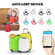 2 PCS HYC-09 Dog Paw Bluetooth Dispositivo anti-smarrimento Pet Tracking Locator Portachiavi Ricerca intelligente Allarme bidirezionale, Dog Paw Black, Dog Paw White, Dog Paw Light Blue, Dog Paw Green, Dog Paw Pink, Dog Paw Red, Dog Paw Dark Blue      ...