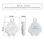 Dispositivo Bluetooth anti-smarrimento Pet Tracker 2 pezzi