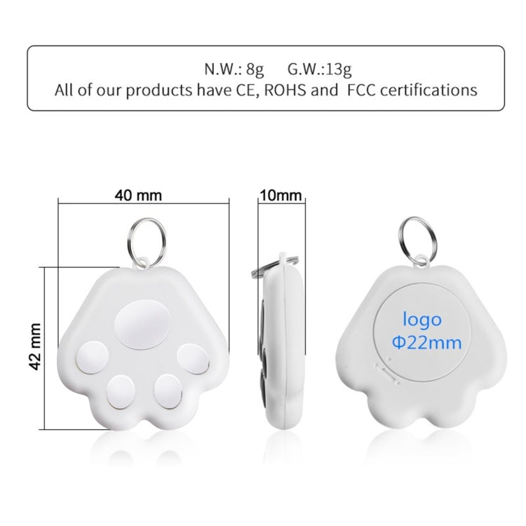 Dispositivo Bluetooth anti-smarrimento Pet Tracker 2 pezzi