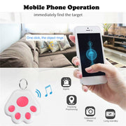 2 PCS HYC-09 Dog Paw Bluetooth Dispositivo anti-smarrimento Pet Tracking Locator Portachiavi Ricerca intelligente Allarme bidirezionale, Dog Paw Black, Dog Paw White, Dog Paw Light Blue, Dog Paw Green, Dog Paw Pink, Dog Paw Red, Dog Paw Dark Blue      ...