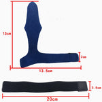 3 PCS Copertura protettiva per canna da pesca Cappuccio di protezione per palo ad alta elasticità + Set di cinghie di ancoraggio, Red, Black, Blue