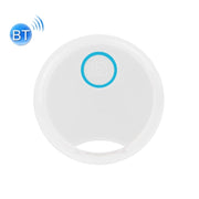 2 PCS S8 Rotondo Bluetooth Dispositivo anti-smarrimento Chiave dispositivo di localizzazione bagagli Allarme bidirezionale, Black, White, Blue, Pink