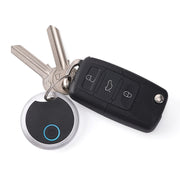 2 PCS S8 Rotondo Bluetooth Dispositivo anti-smarrimento Chiave dispositivo di localizzazione bagagli Allarme bidirezionale, Black, White, Blue, Pink