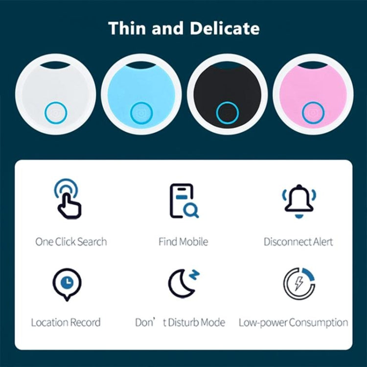 Dispositivo anti-smarrimento Bluetooth 2 pezzi S8
