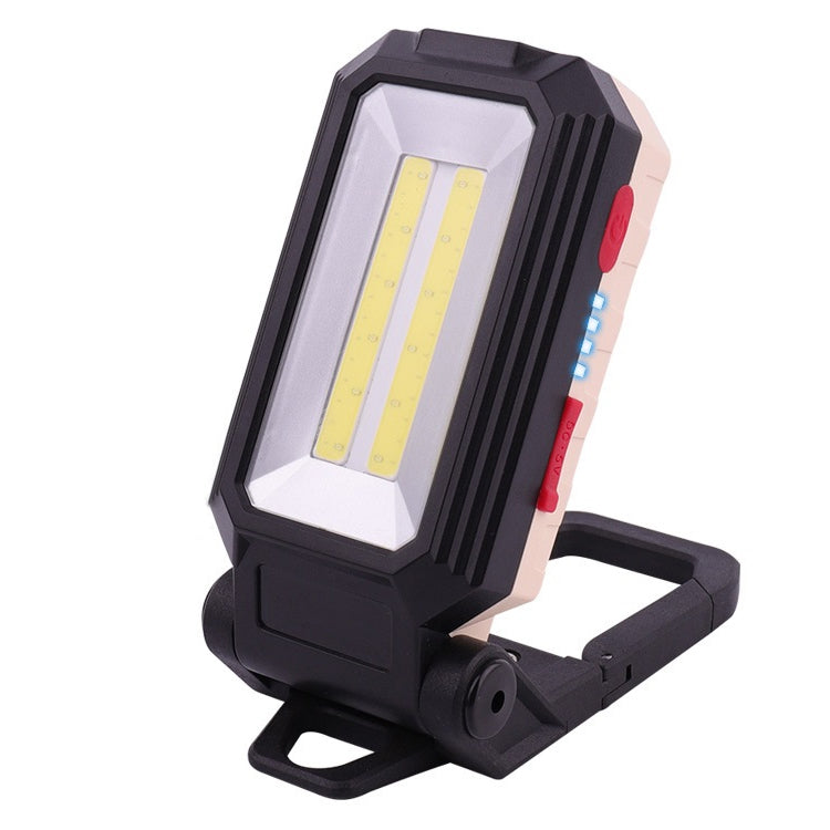 Lampada da lavoro LED pieghevole con gancio e magnete