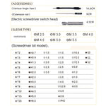 Set cacciaviti 58 in 1 CRV per riparazioni elettroniche