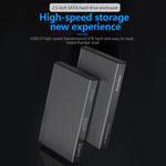 Blueendless Scatola per disco rigido mobile da 2,5 pollici SATA Porta seriale USB3.0 Strumento gratuito SSD, Stile:, MR23F -A Port, MR23F-C Port, MR23G -A Port, MR23G-C Port