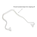 10 pezzi plastica trasparente addensata elastica antirughe anti-piatto scarpiera scarpiera espositore scarpiera, 1# Flat Shoe Tree, 2# Flat Shoe Tree, 3# Shoe Tree White, 3# Shoe Tree Transparent, 4# Shoe Tree Green, 4# Shoe Tree Transparent           ...