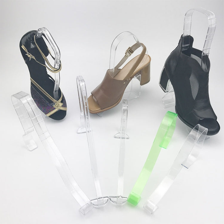 10 pezzi plastica trasparente addensata elastica antirughe anti-piatto scarpiera scarpiera espositore scarpiera, 1# Flat Shoe Tree, 2# Flat Shoe Tree, 3# Shoe Tree White, 3# Shoe Tree Transparent, 4# Shoe Tree Green, 4# Shoe Tree Transparent           ...