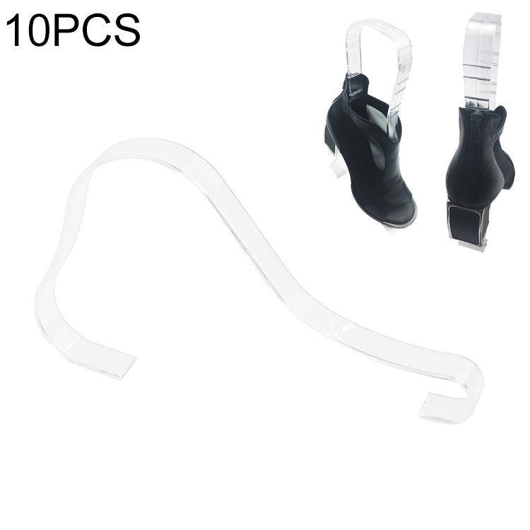 10 pezzi plastica trasparente addensata elastica antirughe anti-piatto scarpiera scarpiera espositore scarpiera, 1# Flat Shoe Tree, 2# Flat Shoe Tree, 3# Shoe Tree White, 3# Shoe Tree Transparent, 4# Shoe Tree Green, 4# Shoe Tree Transparent           ...