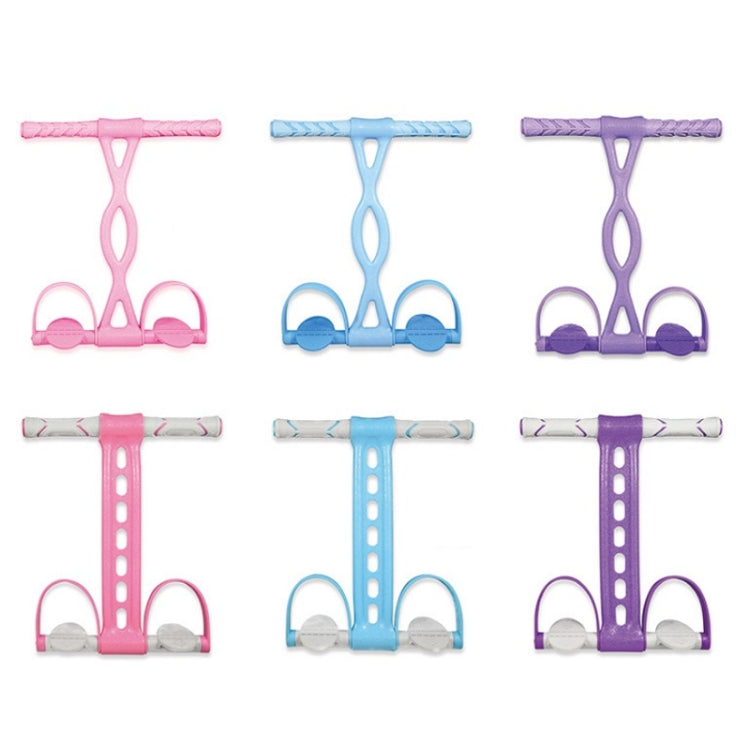 Home Fitness Pedale Tenditore Sit-Up Aid Corda elastica multifunzionale, Specifica:, Little Waist Crystal (Pink), Little Waist Crystal (Blue), Little Waist Crystal (Purple), Enhanced Crystal (Pink), Enhanced Crystal (Blue), Enhanced Crystal (Purple)