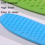 2 PCS Silicone Health Meridian Massage Fitness Massager Colore casuale Consegna, First Generation 27cm, Second Generation 35cm