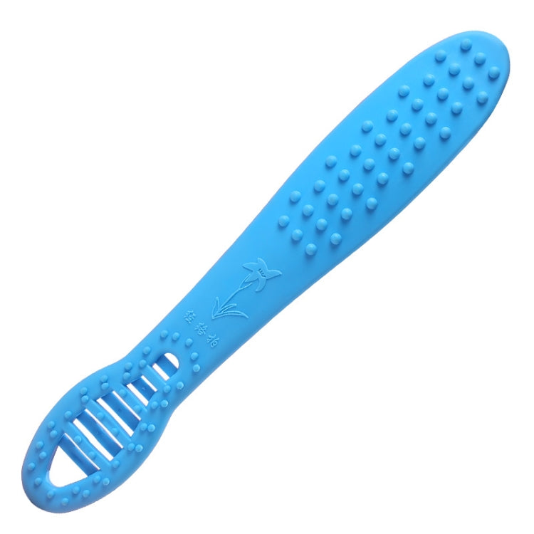 2 PCS Silicone Health Meridian Massage Fitness Massager Colore casuale Consegna, First Generation 27cm, Second Generation 35cm