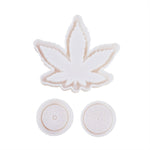 Stampo in resina epossidica di cristallo fai-da-te Posacenere in foglia d'acero Rettifica per denti Rettifica per sigarette Combinazione Stampo in silicone, Maple Leaf  Shape