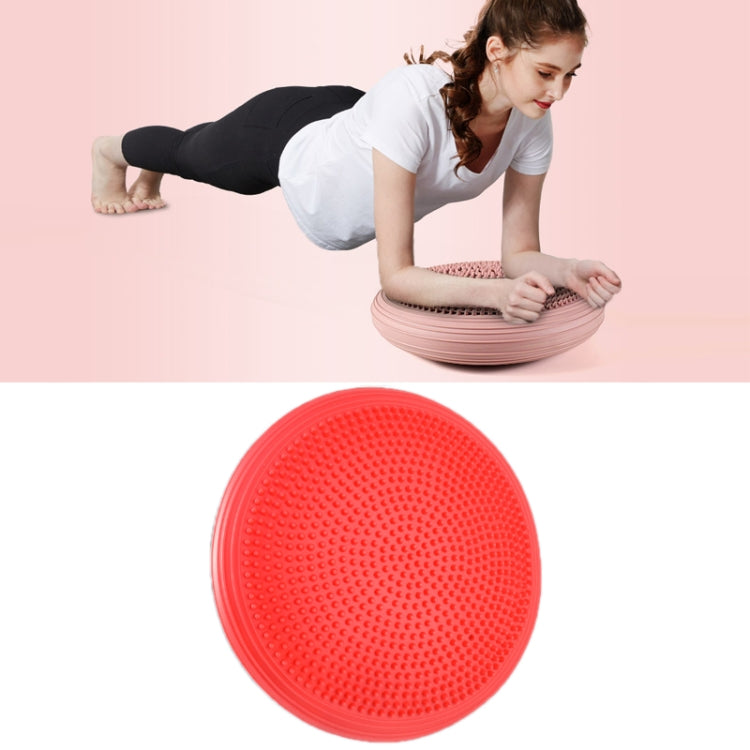 Yoga Balance Mat Foot Massage Balance Ball Dispositivo di allenamento per la riabilitazione della caviglia, 34cm Brown, 34cm Orange, 34cm Red, 34cm Rose Red, 34cm Purple, 34cm Blue, 34cm Green