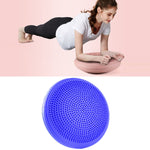 Yoga Balance Mat Foot Massage Balance Ball Dispositivo di allenamento per la riabilitazione della caviglia, 34cm Brown, 34cm Orange, 34cm Red, 34cm Rose Red, 34cm Purple, 34cm Blue, 34cm Green