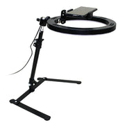 Set luci a LED ad anello 10 pollici per ripresa video