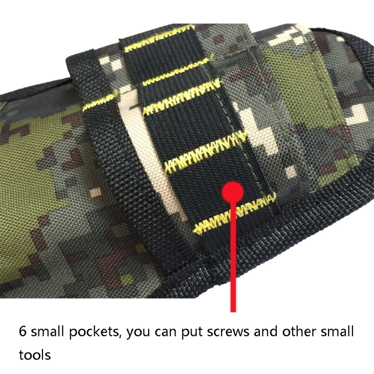 900D Oxford Cloth Kit Marsupio Elettricista Borsa di stoccaggio, Black Yellow Line + Belt, Black Red Line + Belt, Black Yellow Line, Black Red Line