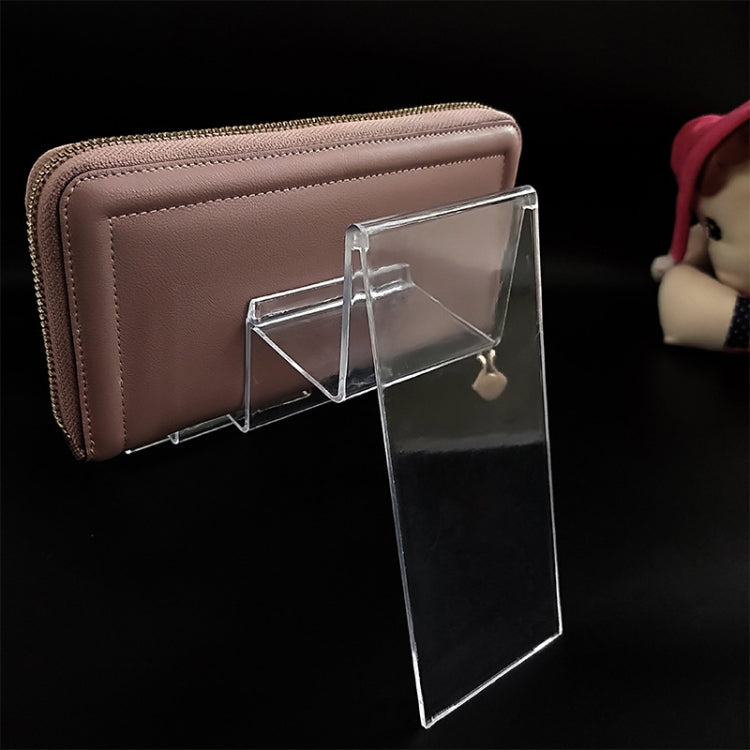Espositore da banco in plastica per maschere e accessori