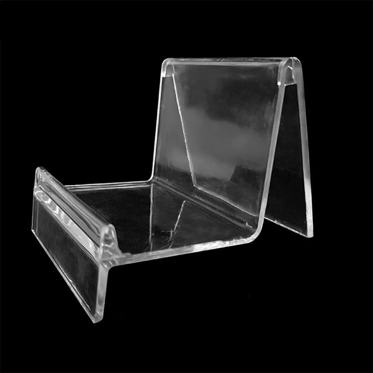 Espositore da banco in plastica per maschere