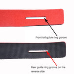 6 PCS Cinghia per canna da pesca antiscivolo in neoprene Cinghia elastica per canna da pesca