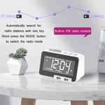 Radiosveglia da tavolo con altoparlante wireless Bluetooth K5, US Plug, EU Plug, UK Plug