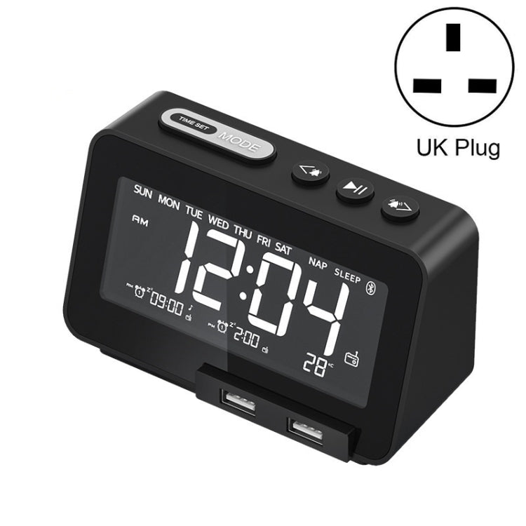 Radiosveglia da tavolo con altoparlante wireless Bluetooth K5, US Plug, EU Plug, UK Plug