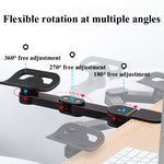 Vaydeer TJ2011 Computer Hand Bracket Mouse Pad Supporto per braccio pigro in metallo Supporto per polso a sbalzo
