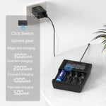 Caricabatterie 4 slot per batterie litio XTAR VC4SL VC4S