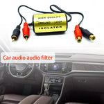 Filtro audio RCA per auto elimina rumore circuito audio