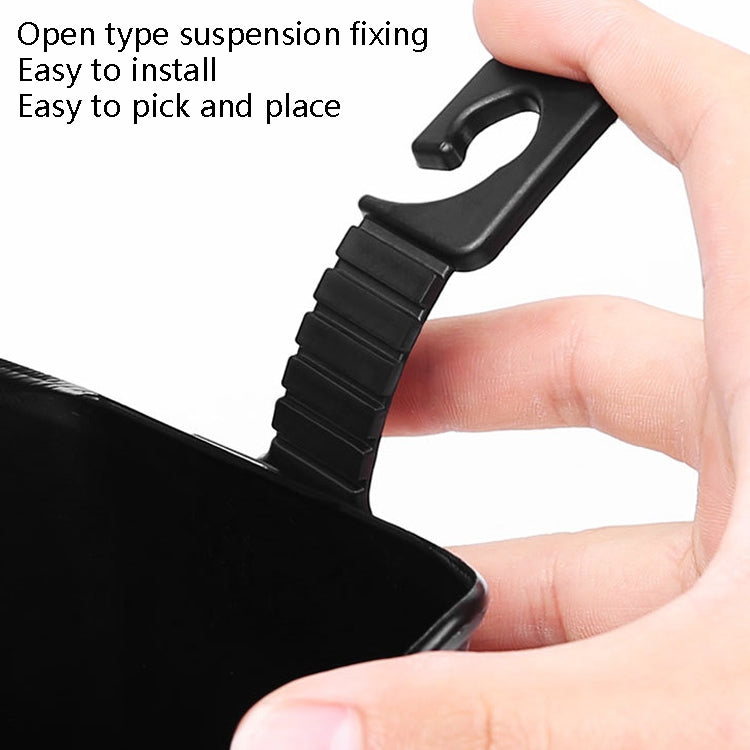 Secchio di stoccaggio impermeabile per portaombrelli per auto da 3 pezzi con clip a gancio, Car Umbrella Storage Bucket