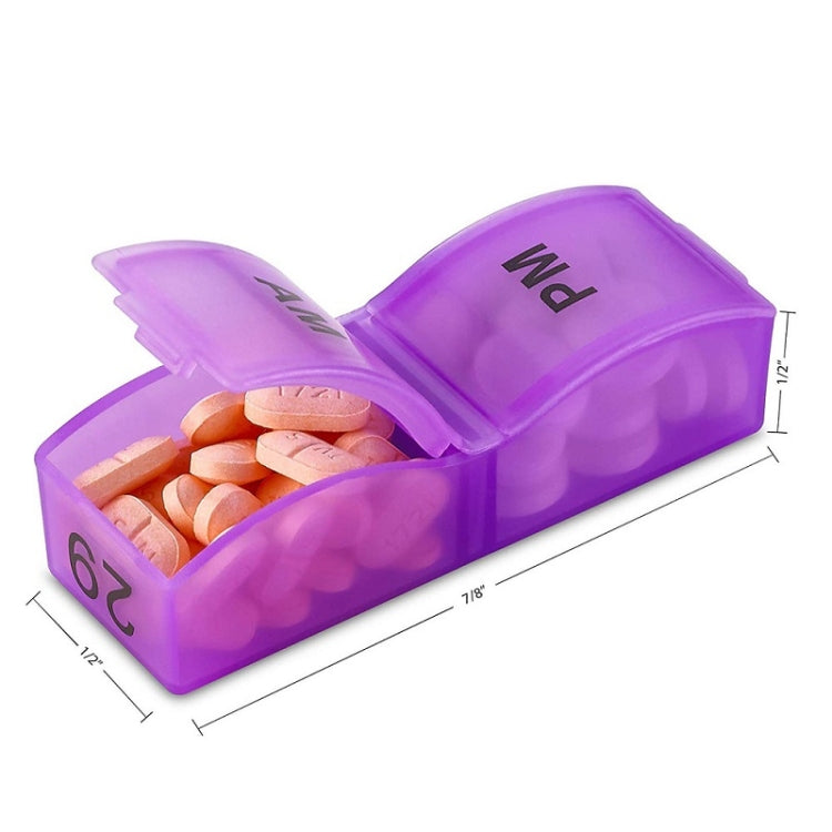 Scatola per pillole colorata in plastica a 31 scomparti per un mese di utilizzo Scatola per pillole indipendente dalla famiglia