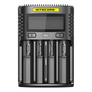 Il display LCD intelligente NITECORE attiva automaticamente il caricatore USB a 4 slot di riparazione
