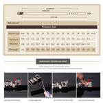 COWATHER CZ025 Cintura con fibbia automatica in pelle bovina a due strati da uomo Fashion Business,Lunghezza：, 110cm, 115cm, 120cm, 125cm, 130cm