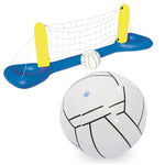 Giocattoli da spiaggia Bambini adulti Piscina genitore-figlio che gioca a giocattoli gonfiabili con pallone da spiaggia, stile:, 52133 Volleyball Net + Ball, 52123 Handball Door + Ball, 2 in 1 Set  + 2 Balls, 3 in 1 Set + 3 Balls