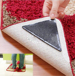 4 pezzi/set tappeto lavabile antiscivolo riciclabile per soggiorno, bagno di casa, Washable Rug