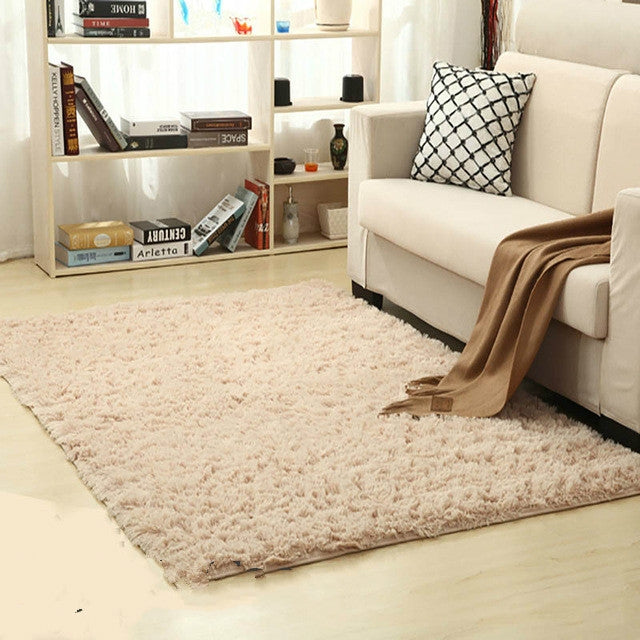 Tappeto Shaggy per soggiorno Casa Tappeti caldi in peluche Tappeti soffici Tappeto per camera dei bambini in pelliccia sintetica, 60x120cm, 80x120cm, 80x160cm, 80x200cm