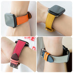 Cinturino per cinturino in pelle di vacchetta da lavoro, For Apple Watch Series 8&7 41mm / SE 2&6&SE&5&4 40mm / 3&2&1 38mm, For Apple Watch Series 6&SE&5&4 44mm / 3&2&1 42mm, For Apple Watch Series 6&SE& 5&4 40mm / 3 & 2 & 1 38mm