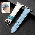 Cinturino per cinturino in pelle di vacchetta da lavoro, For Apple Watch Series 8&7 41mm / SE 2&6&SE&5&4 40mm / 3&2&1 38mm, For Apple Watch Series 6&SE&5&4 44mm / 3&2&1 42mm, For Apple Watch Series 6&SE& 5&4 40mm / 3 & 2 & 1 38mm