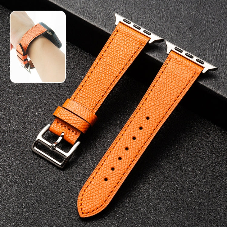 Cinturino per cinturino in pelle di vacchetta da lavoro, For Apple Watch Series 8&7 41mm / SE 2&6&SE&5&4 40mm / 3&2&1 38mm, For Apple Watch Series 6&SE&5&4 44mm / 3&2&1 42mm, For Apple Watch Series 6&SE& 5&4 40mm / 3 & 2 & 1 38mm