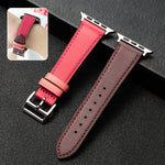 Cinturino in pelle di vacchetta per Apple Watch 38-44mm
