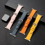 Cinturino in pelle di vacchetta per Apple Watch 38-44mm