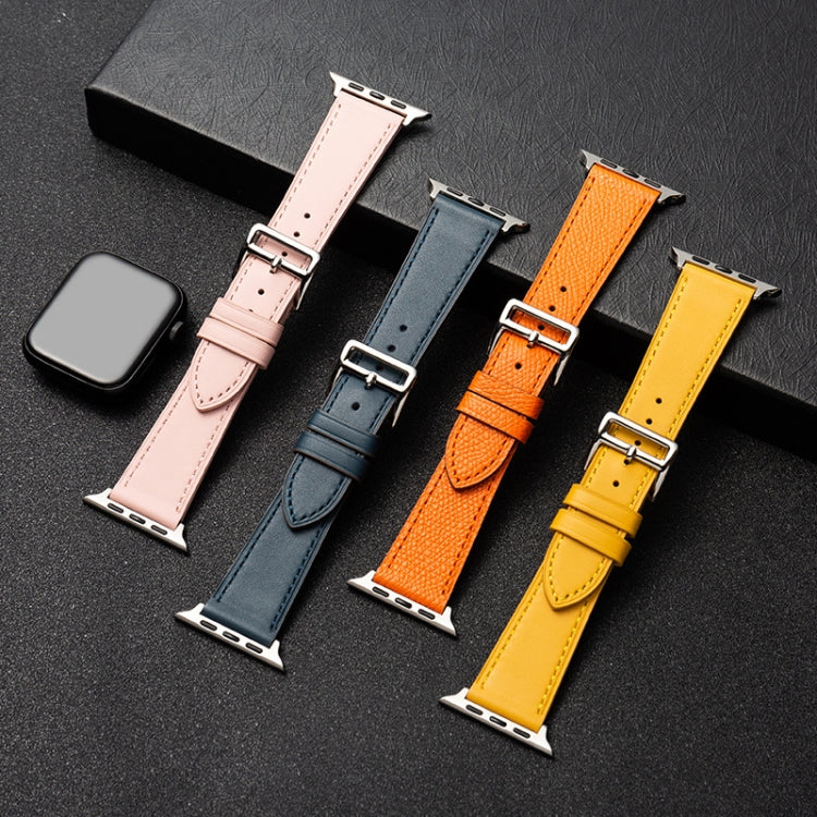 Cinturino in pelle di vacchetta per Apple Watch 38-44mm