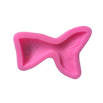 Stampo in silicone liquido per mini coda di sirena da 5 pezzi, Small (Pink) 15-95, Large (Pink) 15-94, Small (Gray) 15-95, Large (Gray) 15-94