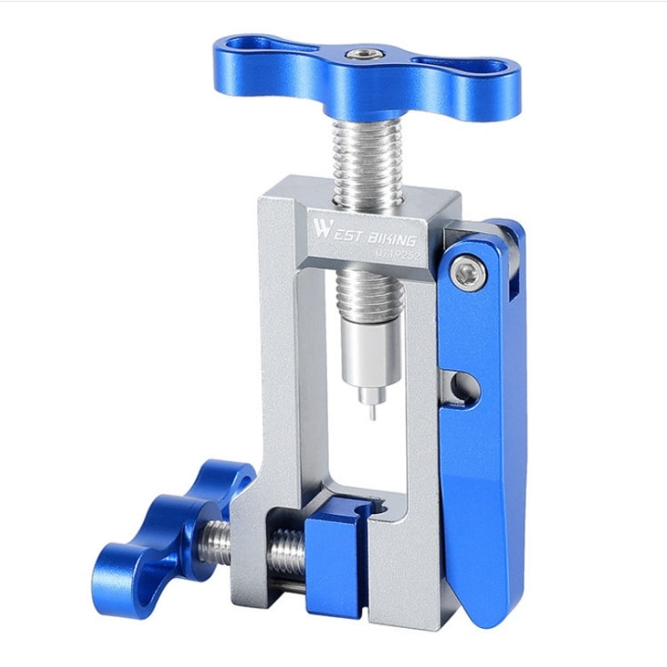 WEST BIKING YP0719252 Strumento per l'installazione dell'ago dell'olio per biciclette Strumento per la riparazione del jack per tubi da bicicletta, WEST BIKING YP0719252