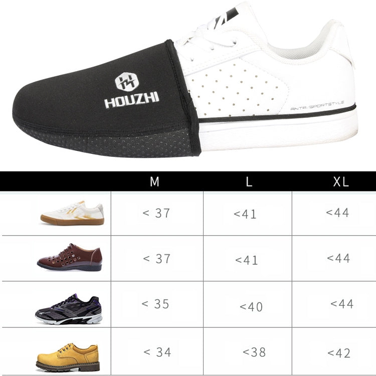 HOUZHI MTFJ1030 Copriscarpe per asta cambio moto Copriscarpe antiscivolo antimacchia e impermeabile, M, L, XL