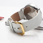 Catena Sottile Dell'orologio Con Cinturino In Vitello Motivo Lucertola, Strap Width  12mm, Strap Width  14mm, Strap Width  16mm, Strap Width  18mm, Strap Width  20mm