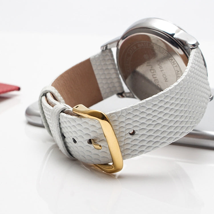 Catena Sottile Dell'orologio Con Cinturino In Vitello Motivo Lucertola, Strap Width  12mm, Strap Width  14mm, Strap Width  16mm, Strap Width  18mm, Strap Width  20mm